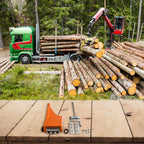 Chainsaw Debarker for Wood Peeling and Grooving