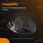 10 Pin 16Ft Main Harness for Yamaha 703 Remote Control Engine (2024–2025)