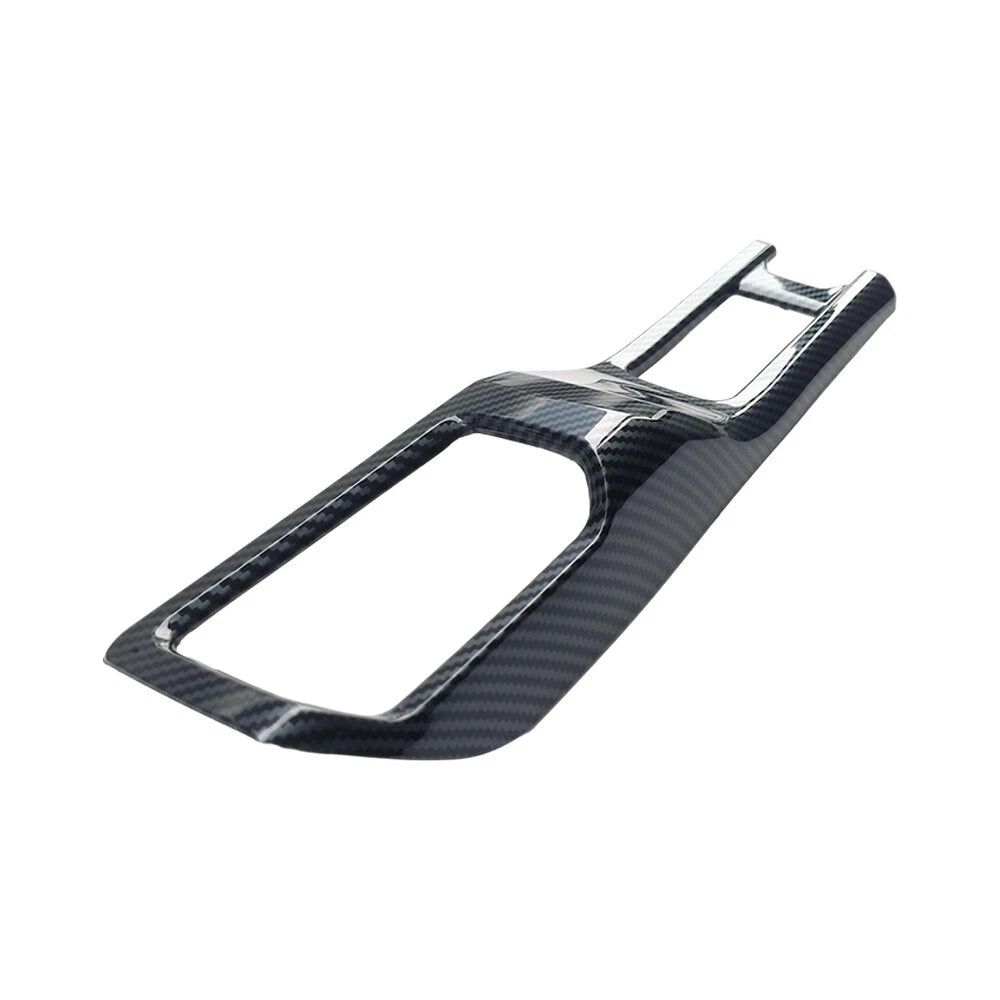Carbon Fiber Look Gear Shift Panel Cover Trim for Jeep Wrangler JL JT (2018–2023)