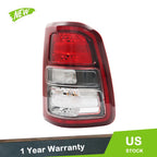 Right Side Tail Light Lamp for Ram 1500 (2019–2023) Incandescent Black Bezel