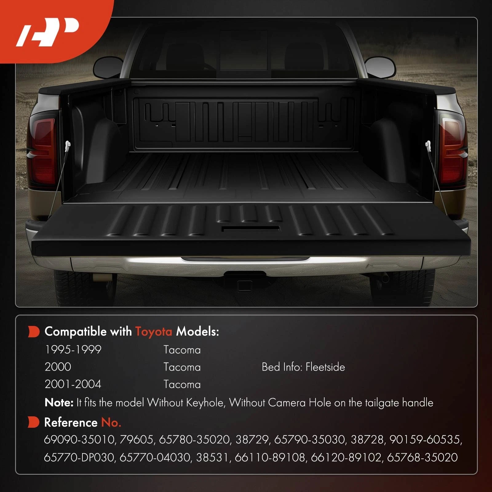 Tailgate Hardware Rebuild Kit for Toyota Tacoma (2005-2023)
