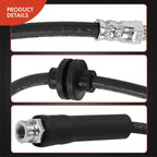 2X Front Outer Brake Hydraulic Hose for Jeep Renegade (2015-2018)