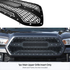 Stainless Black Laser Cut Grille Insert for Toyota Tacoma (2016-2017)