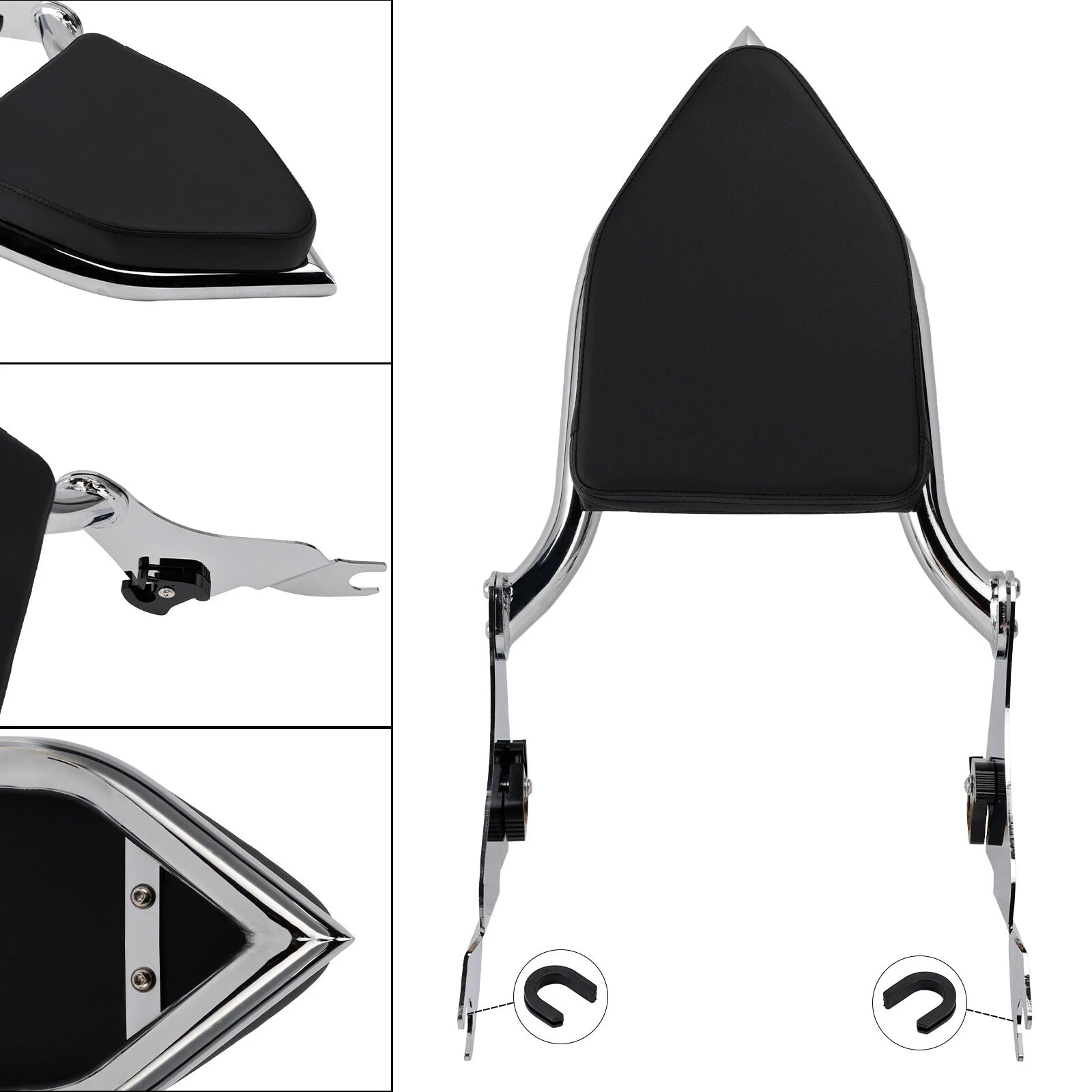 Passenger Sissy Bar Backrest for Road King (2009–2022), Street Glide (2009–2024)