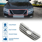 Front Upper Bumper Grille for Hyundai Elantra (2008–2009) Chrome