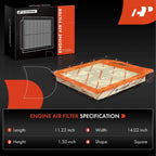 2 Engine & Activated Carbon Cabin Air Filters for BMW Z4 (2009–2016)
