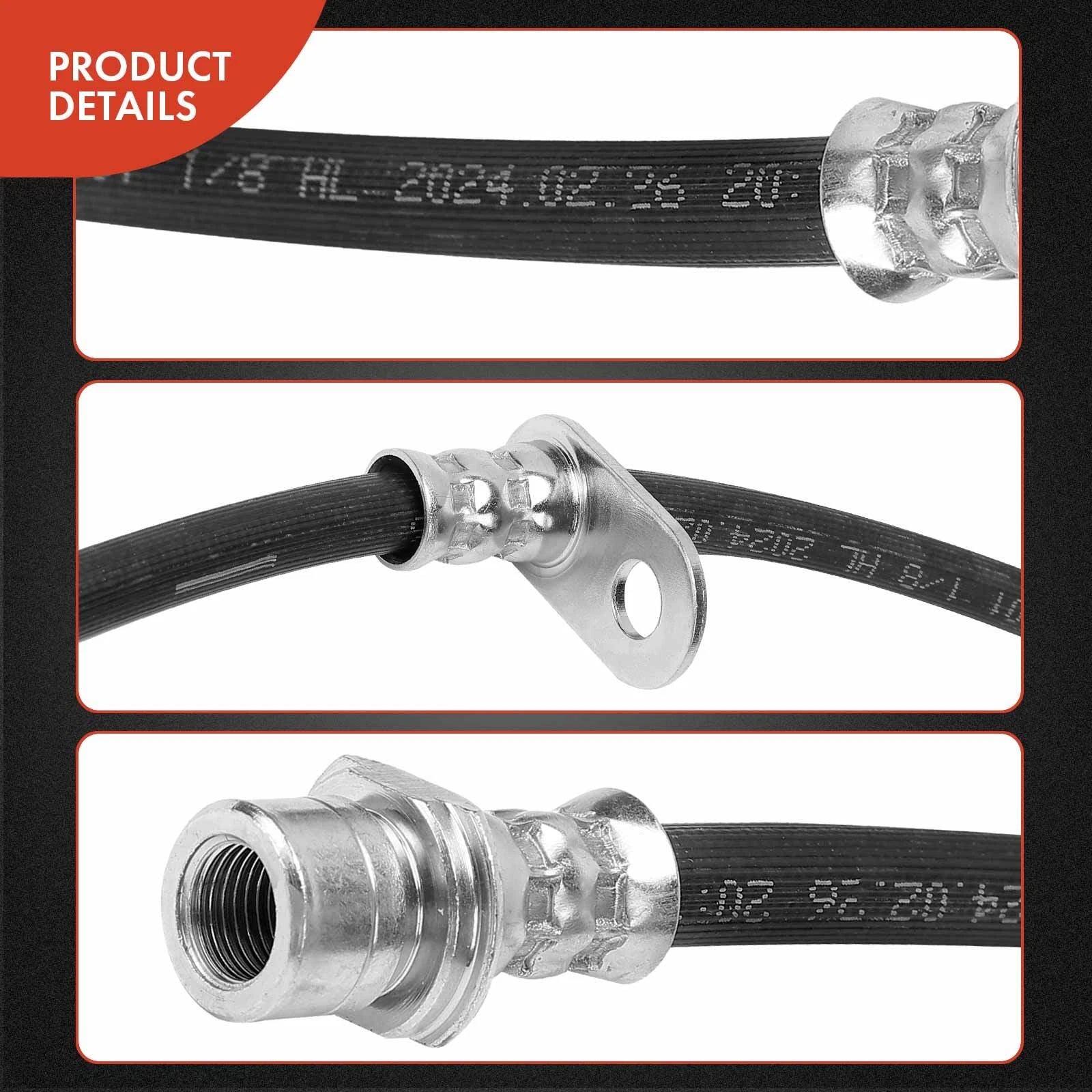 Rear Right Inner Brake Hydraulic Hose for Toyota Sequoia (2001–2007)