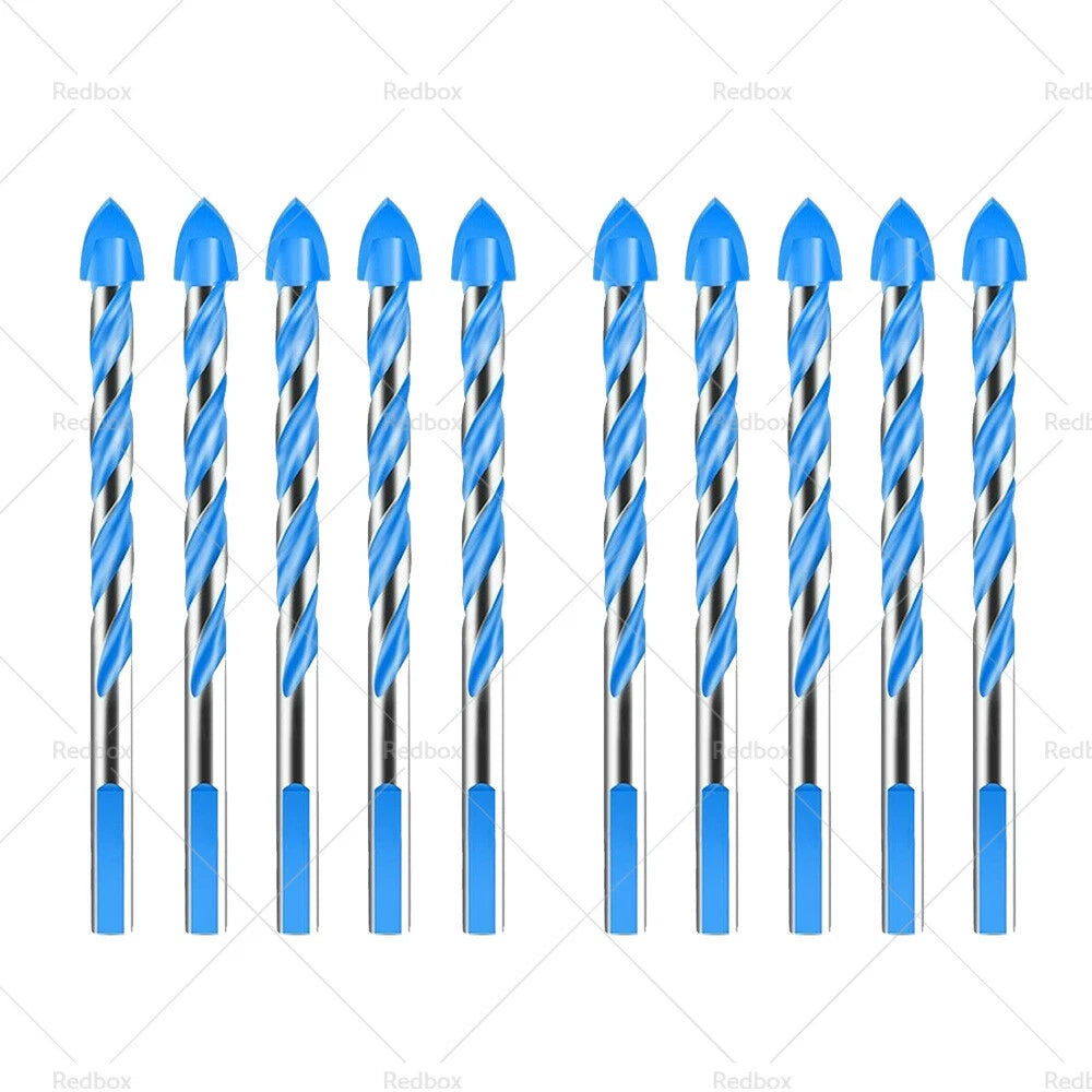 10x 6mm Tungsten Carbide Drill Bits for Porcelain Tile Concrete