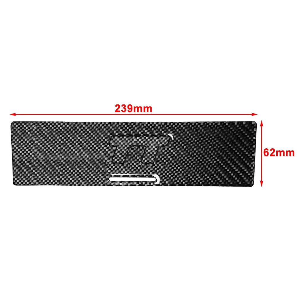Pair Center Console CD Radio Switch Control Panel Cover for Audi TT (2001–2006)
