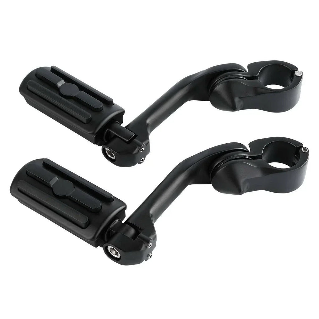1-1/4" Matte Highway Footpegs for Harley Sportster XL