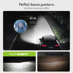 NOVSIGHT LED Headlight Kit for Hi Lo Beam Bulb (6500K, 32000LM, 140W)
