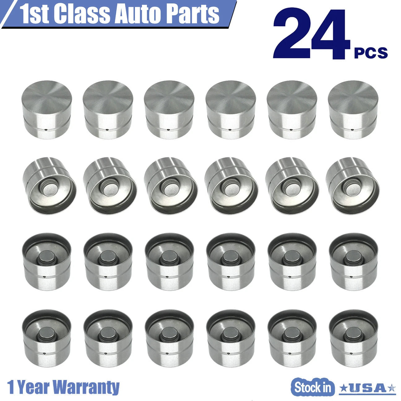 24PCS Front Hydraulic Lifters for BMW 325i 525i (1992-1995)