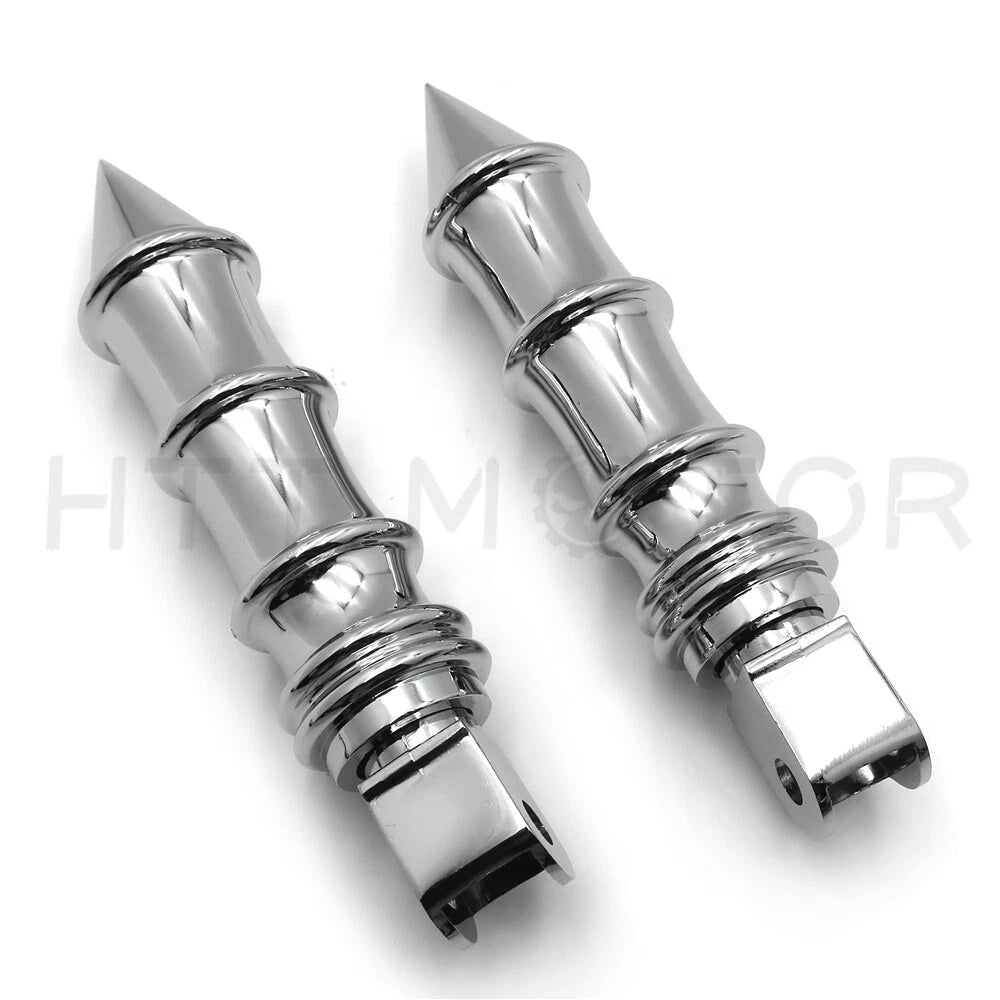 Spike Bamboo Footpegs for Honda Stateline Shadow VLX VTX1300C VTX1800C VTX1800F