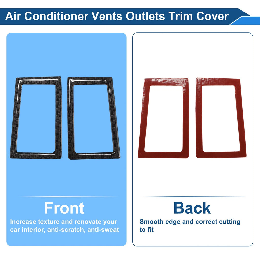 Air Condition Outlet Vent Trim Cover Frame for Toyota Corolla (2014–2018) 1 Pair