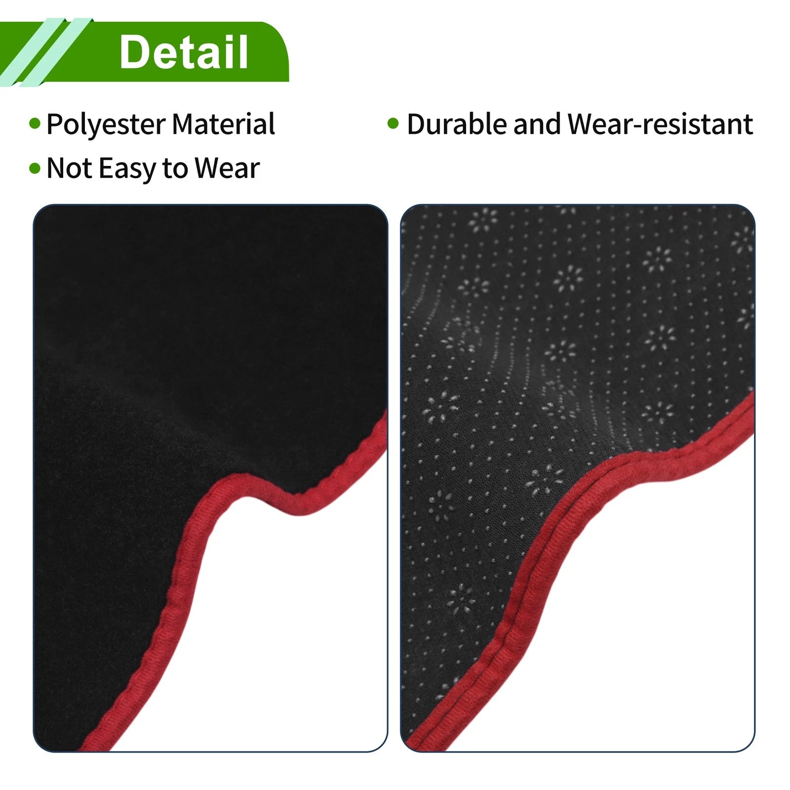 Dashboard Cover for Honda N-ONE (2020–2024) Black Red Anti-Slip