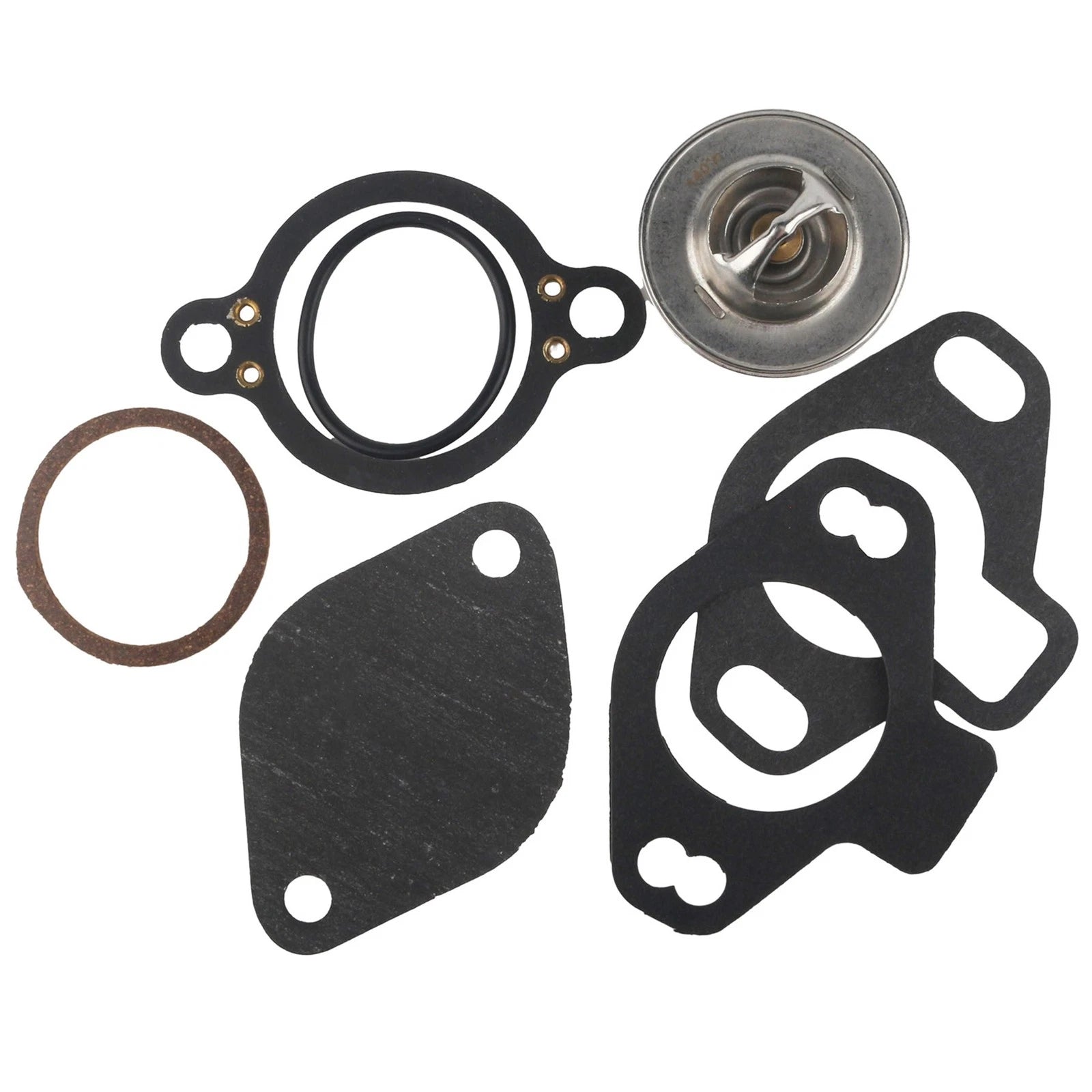 Thermostat Kit for Mercury Mercruiser GM V6 V8 4.3 5.0 5.7 6.2 7.4 L (807252Q4)