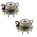 Set of 2 Front Wheel Bearing Assembly Kit for Sierra 3500 HD, Silverado 3500HD