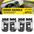 Set of 4 Inside Door Handles Gray LH RH for Kia Spectra Spectra5 (2004–2009) 826202F000