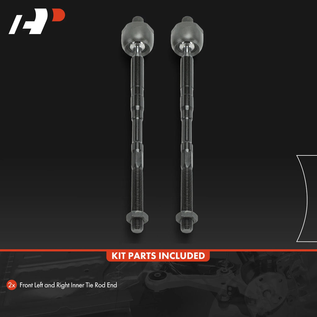 2X Front Inner Side Tie Rod Ends for Ford Explorer (2017-2019)