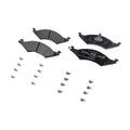 Set of 4 Semi-Metallic Brake Pads for Ford Taurus (1993)