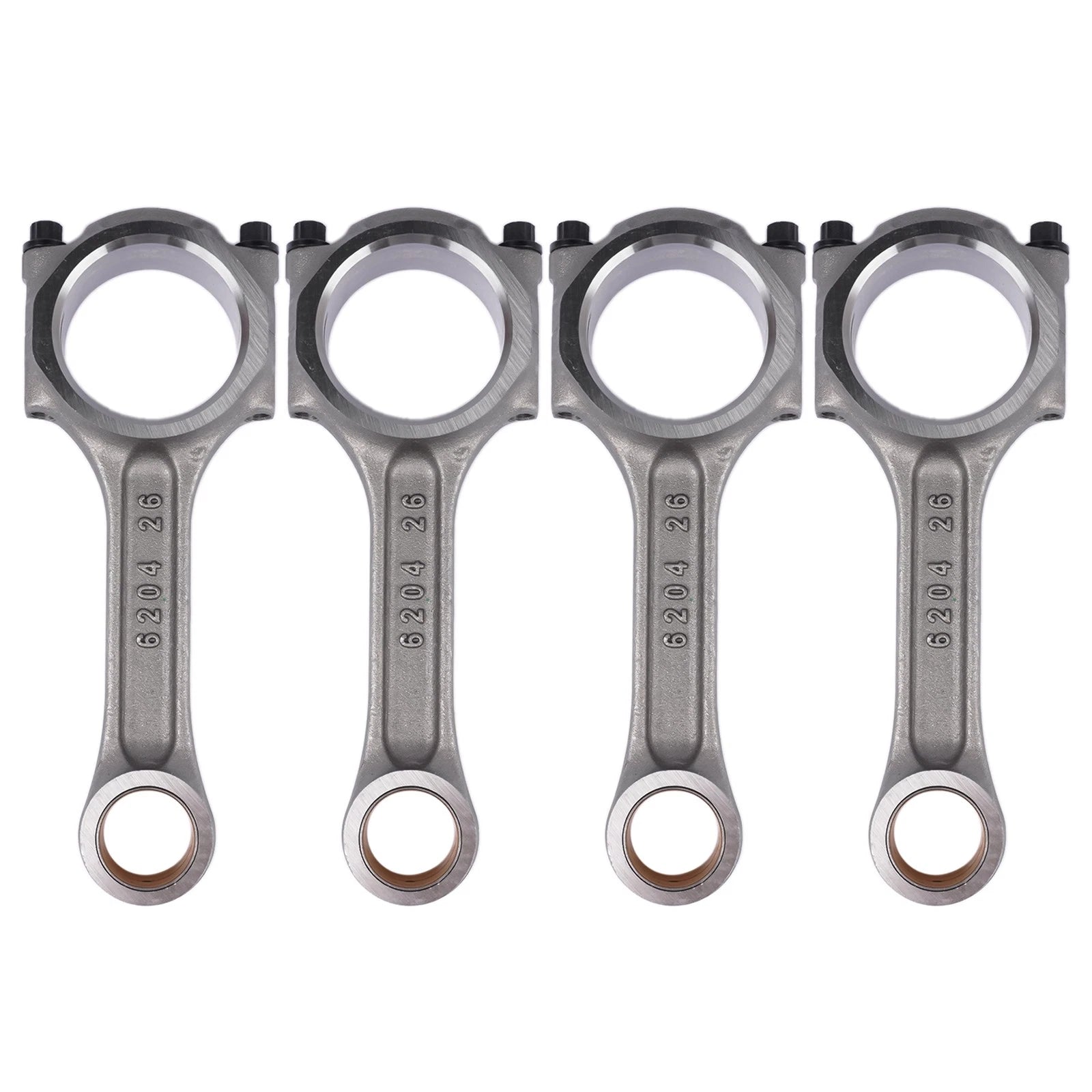 4X Connecting Rod for Cummins B3.3 QSB3.3 (1998–2023) 4993830 4992926 6204-31-3111
