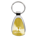 Gold Teardrop Keychain - Officially Licensed for Honda Accord