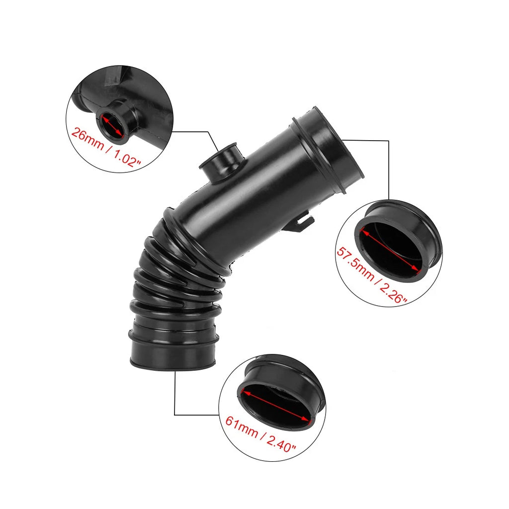 Air Intake Tube Hose for Toyota Corolla (1993–1997) 17881-15180 Black