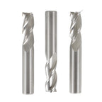 3Pcs 3/8" Carbide End Mill for Mills (Regular Length)