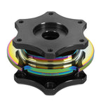 NRG SFI 42.1 Spec D Shaped Steering Wheel Quick Release Adapter for