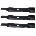 Set of 3 48" Deck Blades for John Deere 155C E140 LA145 X167 AM141035