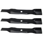 Set of 3 48" Deck Blades for John Deere 155C E140 LA145 X167 AM141035