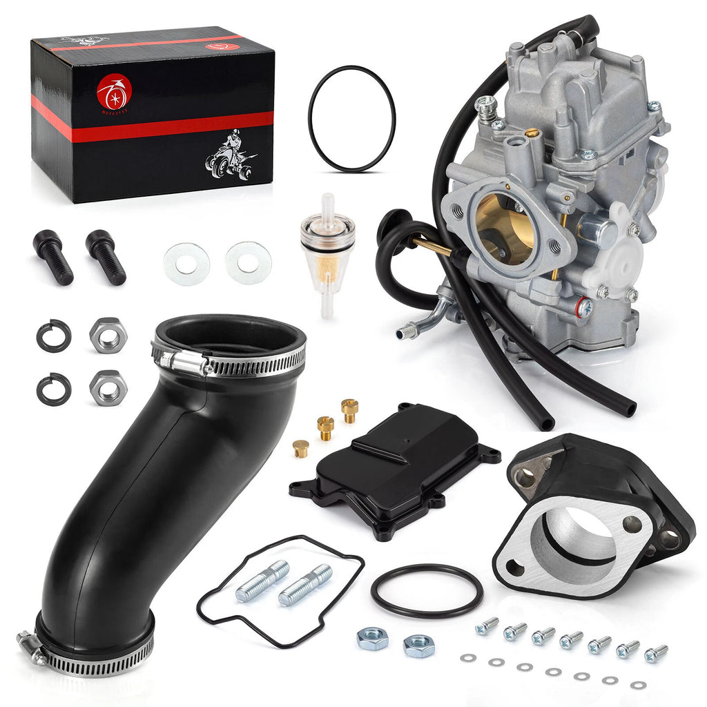 Carburetor + Intake Manifold Boot Joint for Yamaha Warrior 350 (1987–2004)