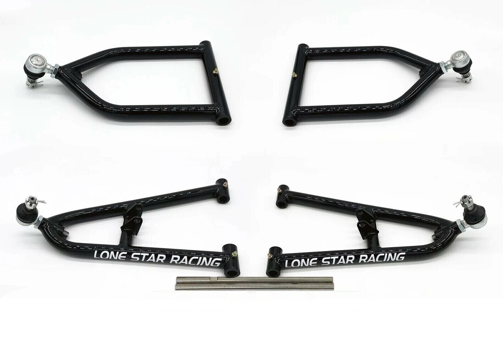 Set of 2 Extended Sport A-Arms + Axcalibar Axle for Yamaha Banshee (1997–2006)