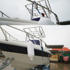 Fender Height Adjuster for Marine Use with Rear Button Lock