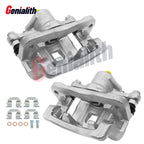 2X Rear Brake Caliper with Bracket for Kia Soul (2010–2013) 19B6283 19B6282