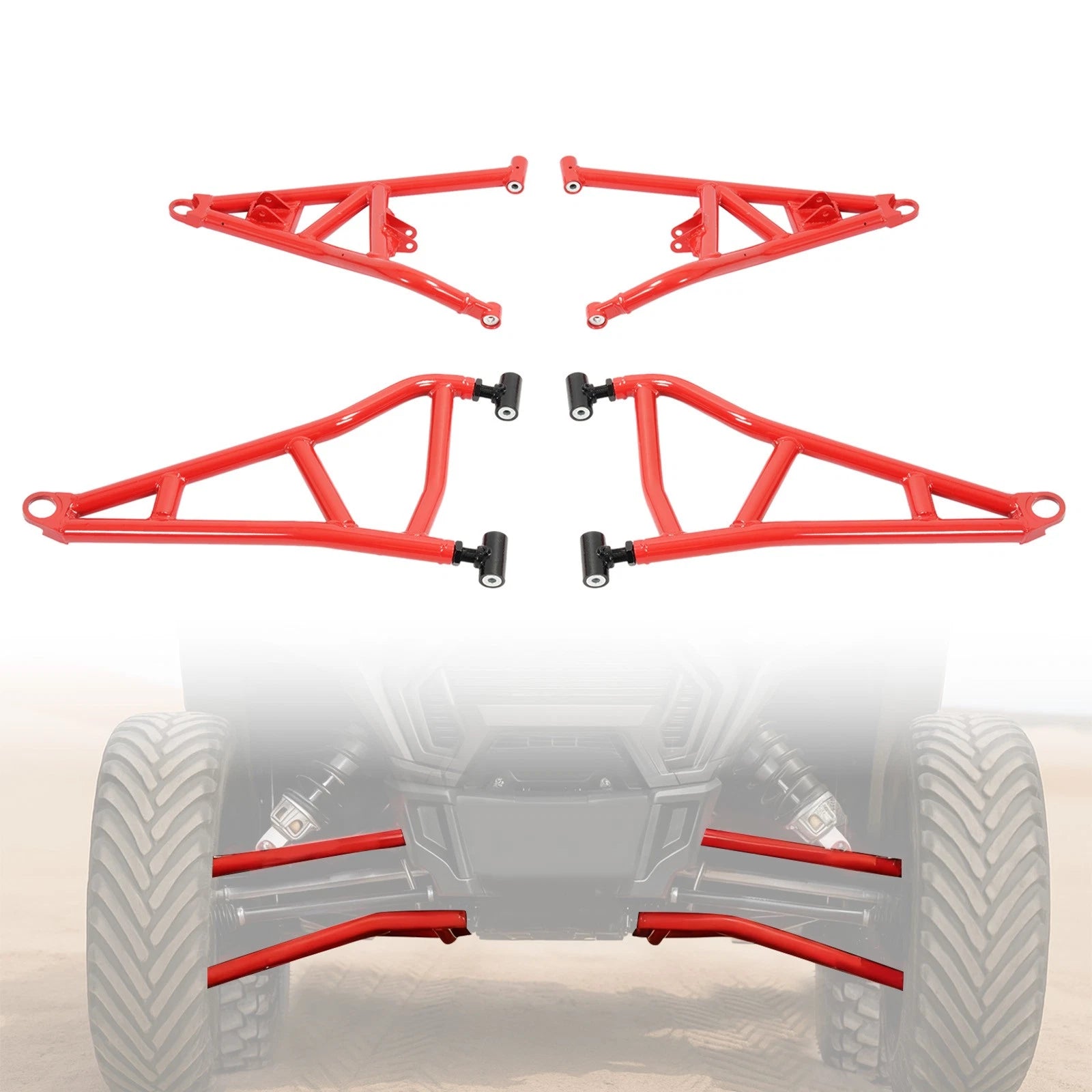 Front Upper & Lower Control A-Arms for Polaris RZR XP 1000/XP 4 1000 (2014–2023)