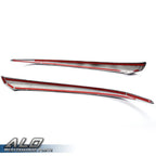 Carbon Look Grille Eyelid Overlay for Honda Accord (2018–2020)