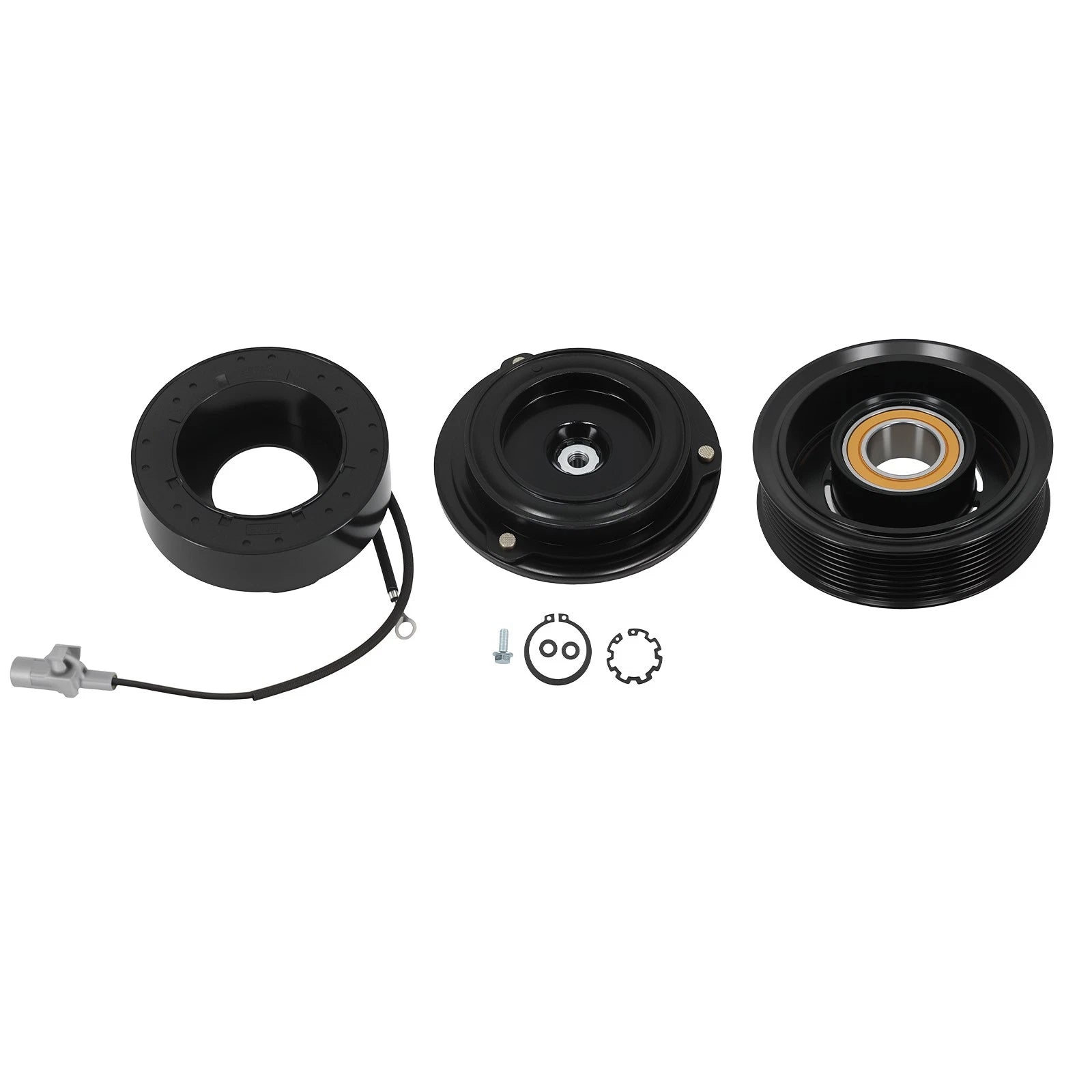 8 Pulley Groove AC Compressor Clutch Kit for Toyota Tundra (2007–2014)