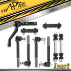9x Sway Bar Link & Tie Rod End for Chevy S10 Blazer (1991–2005)