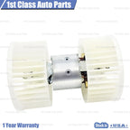 Heater Blower Motor with Dual Fan Cage for BMW 323i 1998–1999, 328i 1996–1999