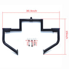 Black Engine Guard Highway Crash Bar for H-D Touring (2009–2019)
