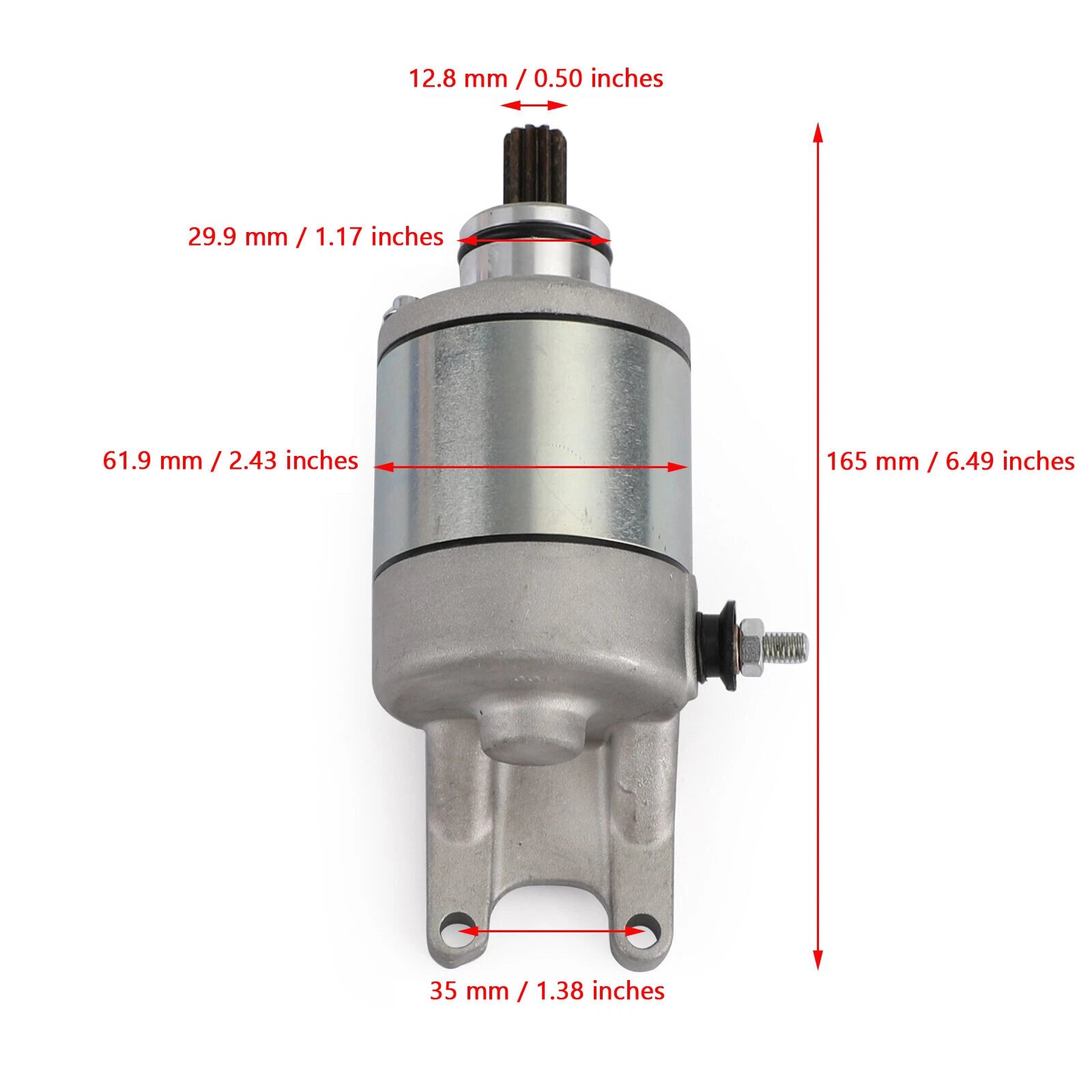 Starter for Suzuki DR350 DR350S DR350SE DR250 DR250SE (1990–1999)