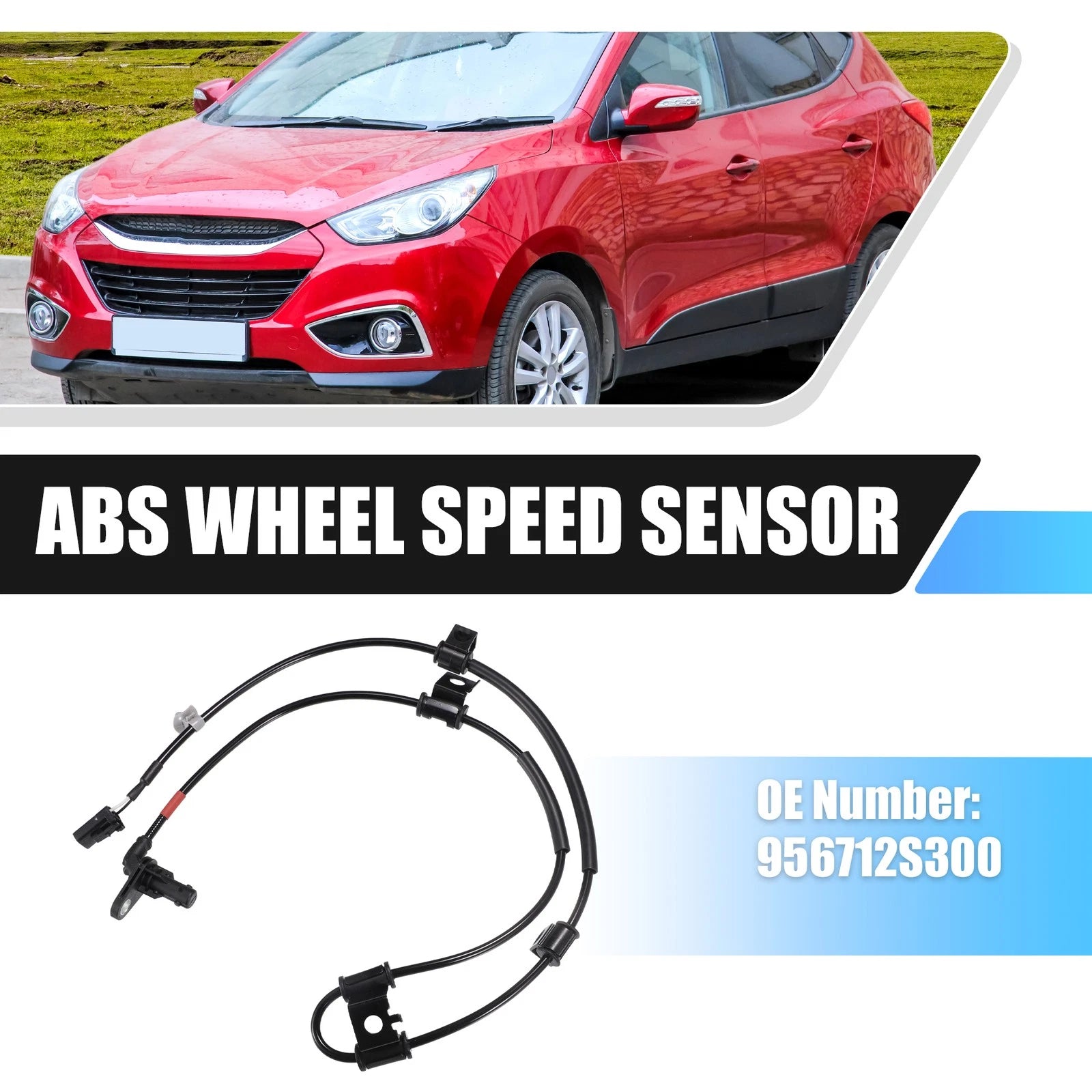 Front Right ABS Wheel Speed Sensor for Hyundai Ix35 (2009–2024) No. 956712S300