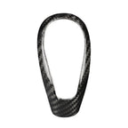 Carbon Fiber Gear Shift Knob Cover for Volvo S60 V60 XC60 V40 (2011-2023)