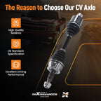 CV Axle Shaft Front Right for Chevrolet Equinox (2017–2023), GMC Terrain, Buick Envision