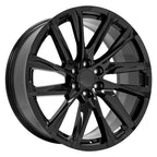 24 Inch Gloss Black Wheel Replacement for 1992–1994 Chevy Blazer