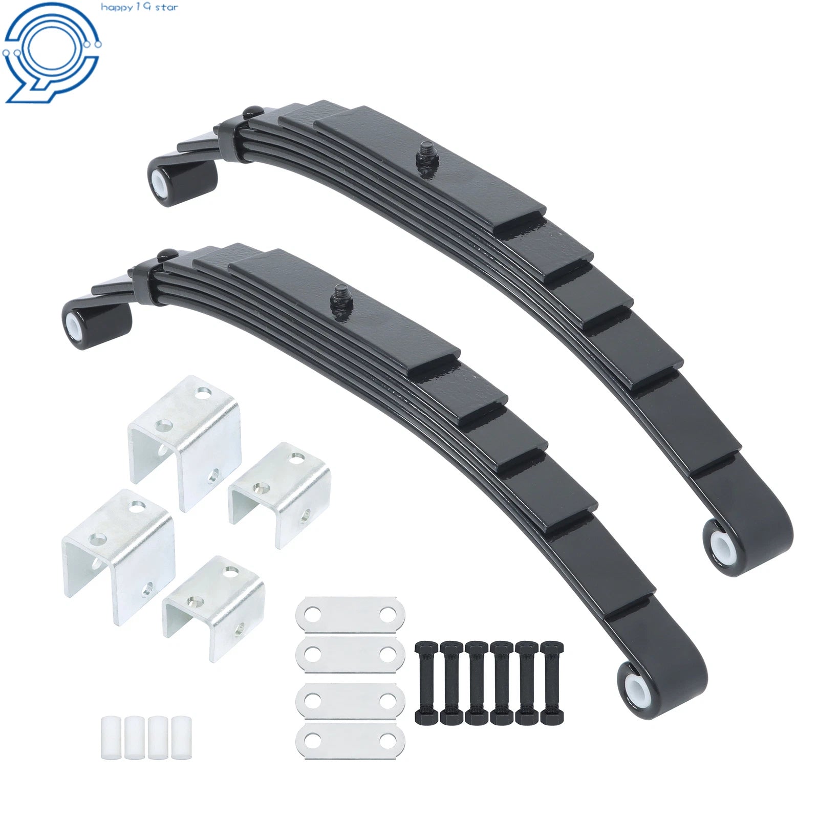 Heavy Duty Trailer Axle Kit for 3500lbs Single Axle (7000lb Capacity)