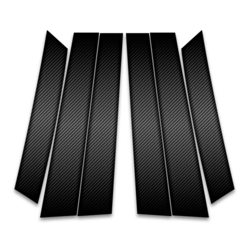 6pc Carbon Fiber Pillar Post Covers for 2007-2011 Honda CR-V - SRC0519