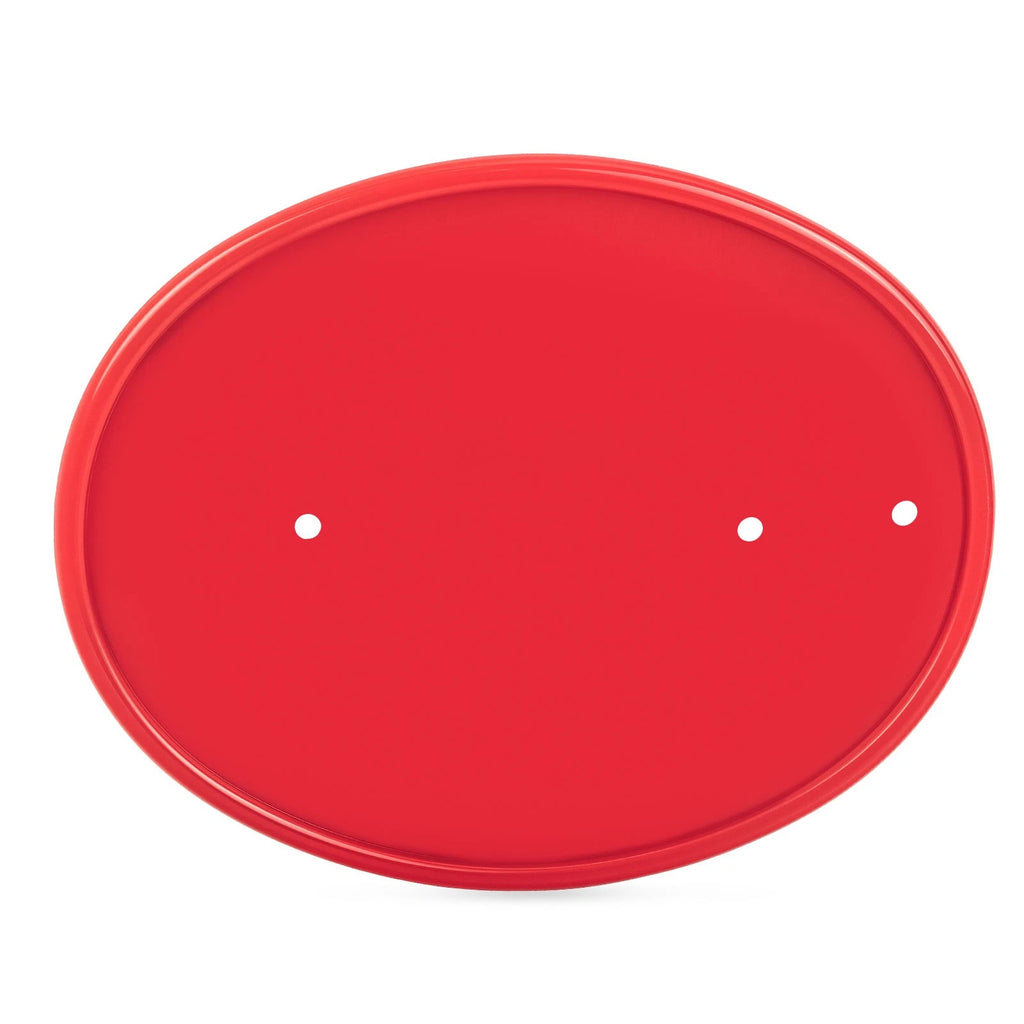 Red Number Plate for Honda Z50 Z50R (1979–1987)