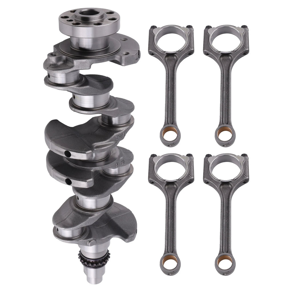 Crankshaft & Connecting Rods for Hyundai Elantra Kia Forte (G4NB 1.8L) 23510-2E101